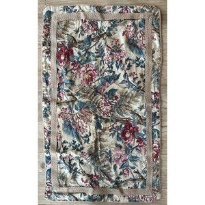 Lauren Ralph Lauren LRL Tangiers King Pillow Sham Tropical Floral Jute Trim